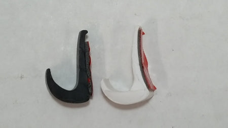 PVC Drip-Rail, cut away piece shown