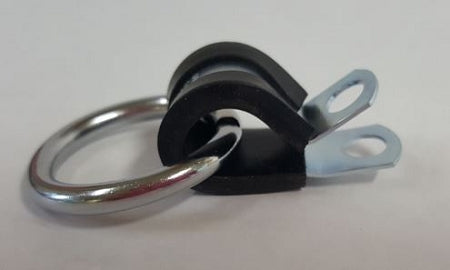 Insulated R Clamp/ Cushioned Wall Fastener, 1/2"